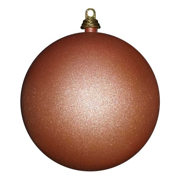 Χριστουγεννιάτικες Μπρονζέ Μπάλες - Σετ 4 τεμ. (10cm)